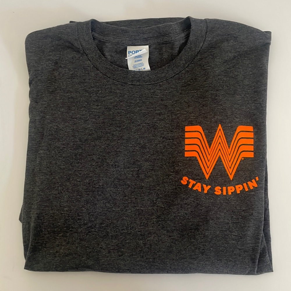 Whataburger Men’s Medium Coffee Shirt